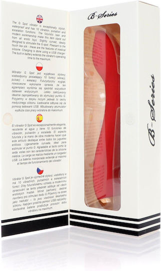 Вибратор G-Spot Червен