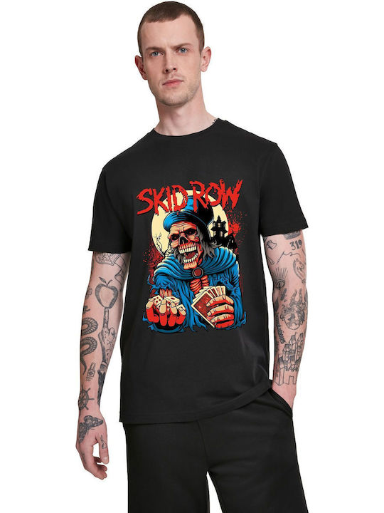 T-shirt Skid Row Rock Avenue Black T-shirt Skid Row Rock Avenue Black