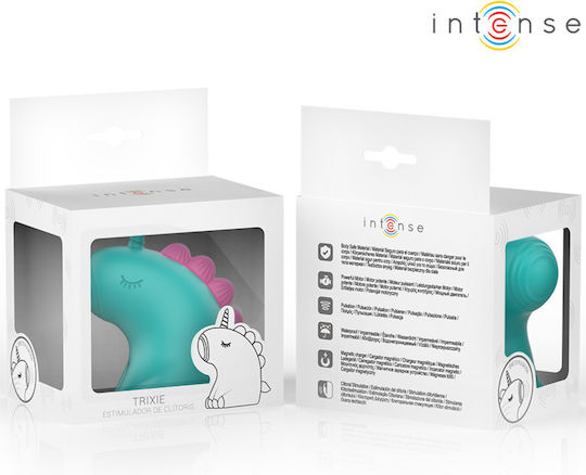 Intense Trixie Stimulator Unicorn Κλειτοριδικός Δονητής Πράσινος
