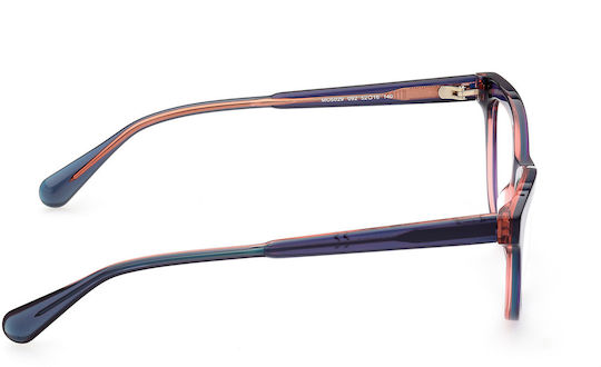 Max&co 5029 092 Women's Blue Butterfly Acetate Prescription Glasses
