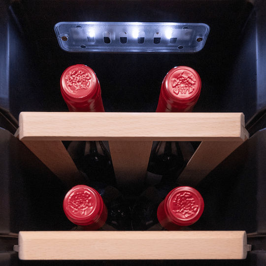 Cecotec Bolero GrandSommelier 1270 CoolWood Συντηρητής Κρασιών 12 Φιαλών
