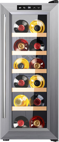 Cecotec Bolero GrandSommelier 1270 CoolWood Συντηρητής Κρασιών 12 Φιαλών