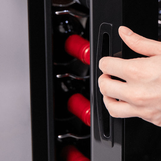 Cecotec GrandSommelier 1550 CoolCrystal Bodega Συντηρητής Κρασιών 15 Φιαλών