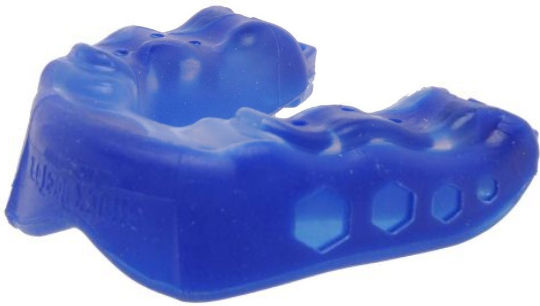 Shock Doctor Gel Max SD6103-6113-6133-6143 Schutz Mundschutz Senior Blau mit Etui
