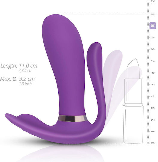 Teazers Vibrator Vibrator G-Punkt mit Fernbedienung Lila