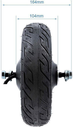 Мотор 48V 800W Макс.1200W Безчетков мотор Smartgyro пътна гума 10×2.75-6.5