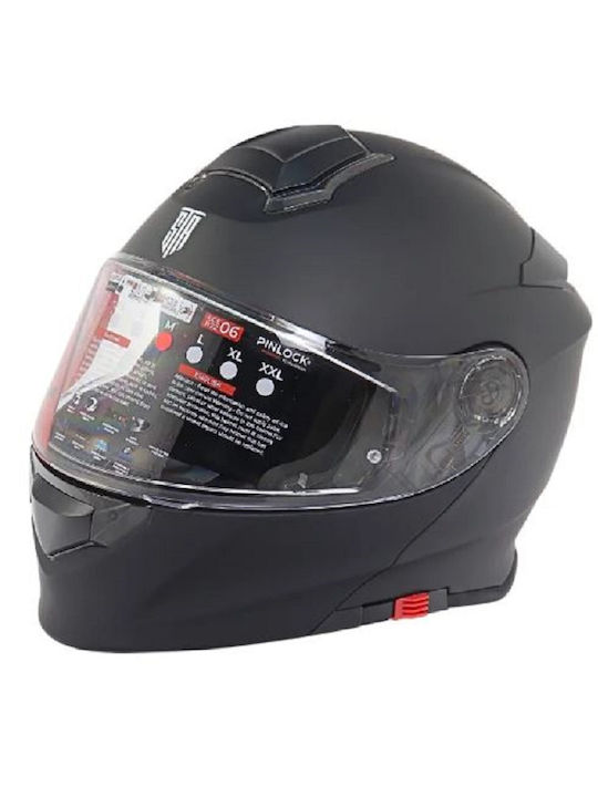 STR Balance Motorcycle Helmet Flip-Up ECE 22.06 1650gr with Sunvisor