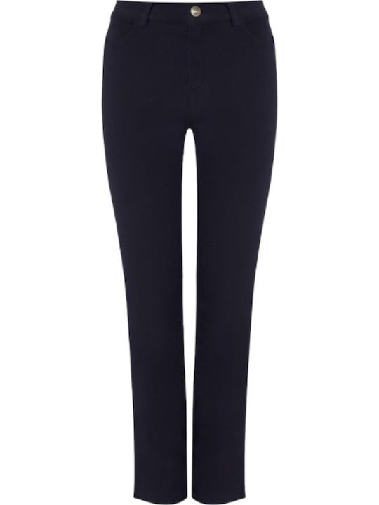 Γυναικείο Υφασμάτινο Παντελόνι Navy Blue