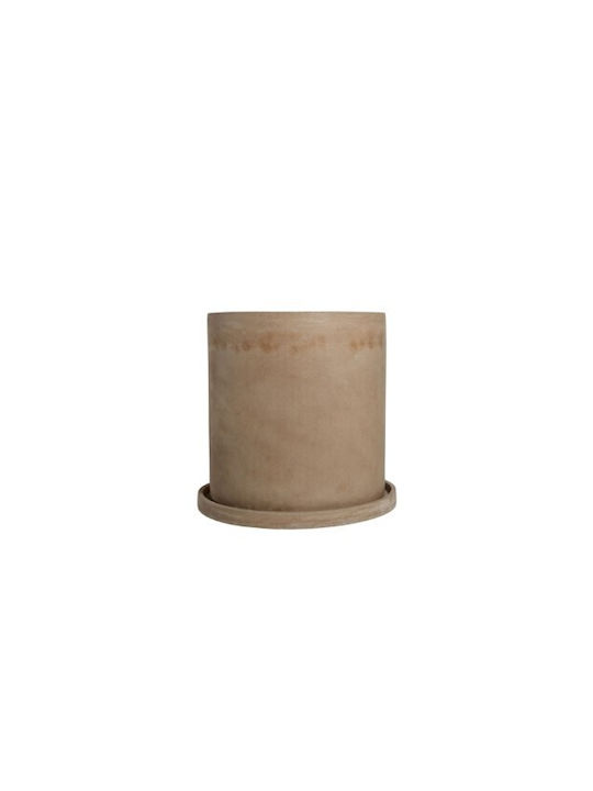 Harmony Γλάστρα Πήλινη Taupe 30x30x32.5εκ.