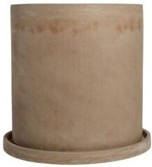 Harmony Pot Ceramic Taupe 30x30x32.5cm.