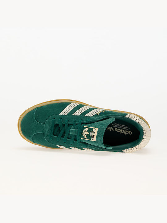 Bold Flatforms Sneakers Collegiate Green / Wonder White / Gold Metallic