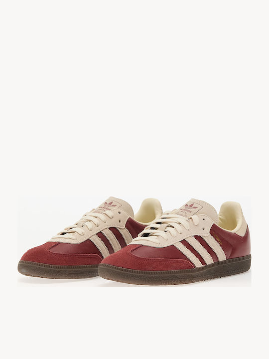 Adidași Samba OG Ruby / Crew Albă / Gum5