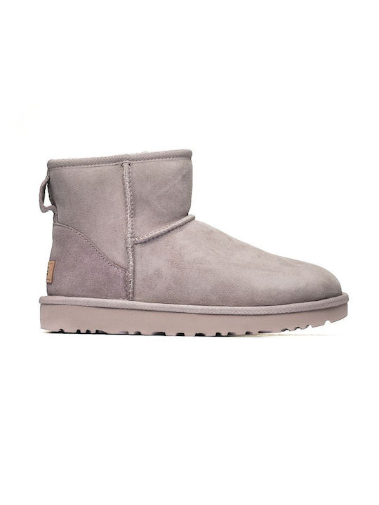 Ugg Australia W Classic Mini Ii Women's Ankle Boots Gray