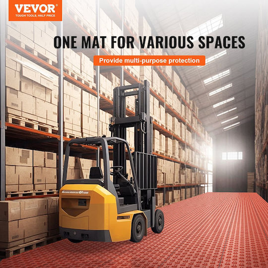 Vevor Πλακάκι για Δάπεδο Κήπου 12x12εκ. 50τμχ