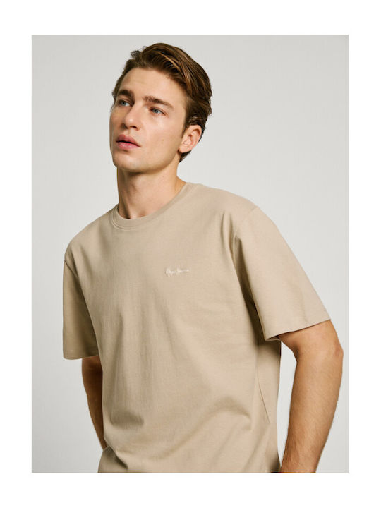 Connor T-shirt Beige