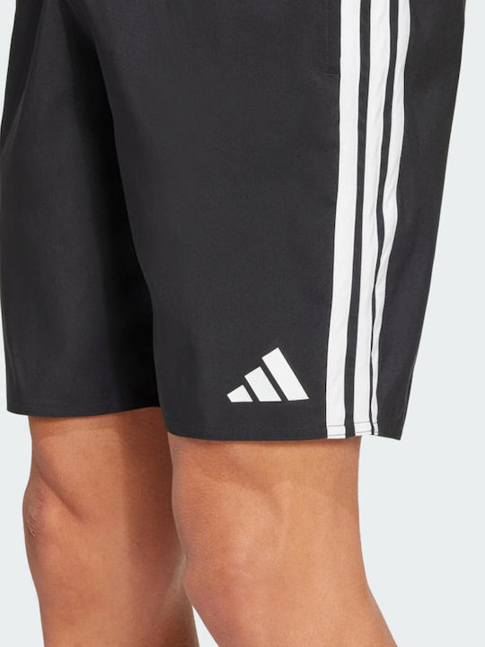 3-Stripes Men's Swimwear Shorts Black Striped