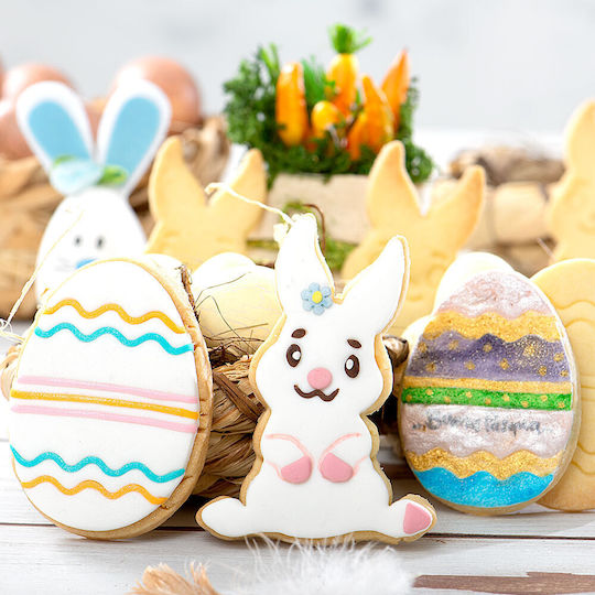 Gebäckschneider Dekoriertes Ei Hase