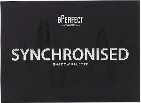 BPerfect Cosmetics Synchronised Shadow Παλέτα με Σκιές Ματιών Matte σε Στερεή Μορφή 52gr