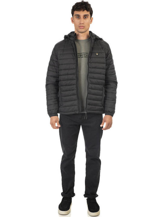 Μπουφάν Puffer Μαύρο