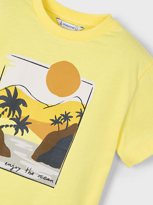 Παιδικό T-shirt Κίτρινο