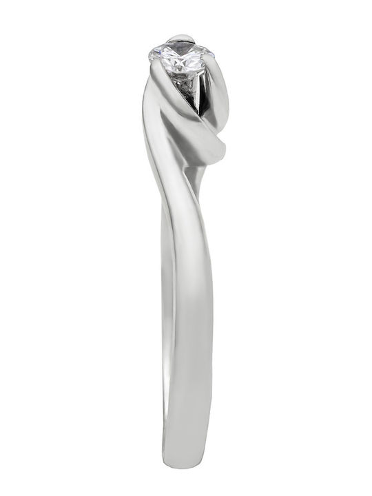Savvas Design Einzelstein aus Weißgold 18K