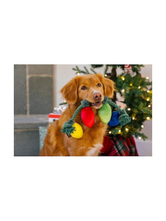 Haltbares Hundespielzeug Weihnachtslichter 40cm