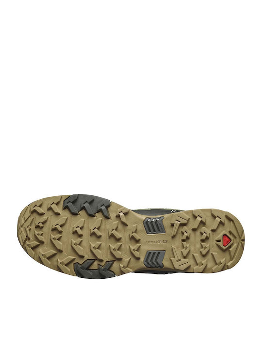 Salomon X Ultra 4 Men's Hiking Boots Waterproof with Gore-Tex Membrane Deep Lichen Green / Peat / Kelp