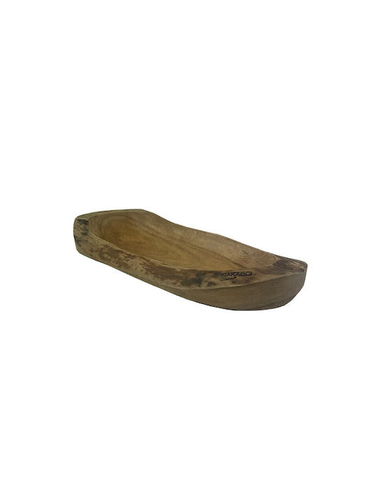 Nakaro Wood Πλατώ Σερβιρίσματος Ξύλινο 40x22εκ.