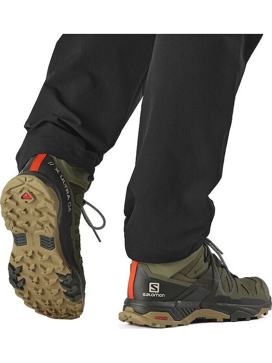 Salomon X Ultra 4 Men's Hiking Boots Waterproof with Gore-Tex Membrane Deep Lichen Green / Peat / Kelp