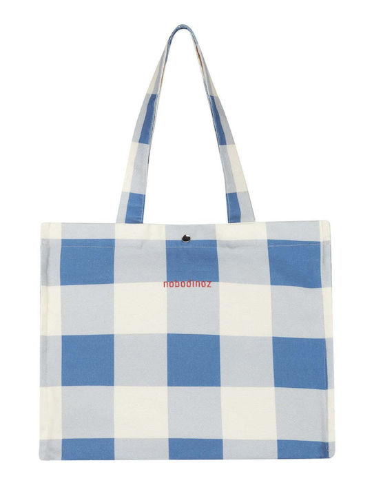 Portofino Τσάντα Tote Blue Checks Portofino Τσάντα Tote Blue Checks