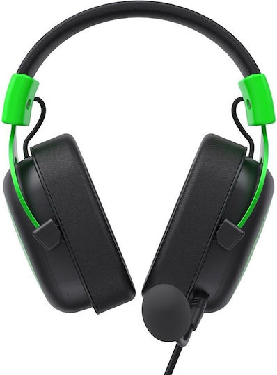 Havit H2002D Over Ear Gaming Headset with Connection 3.5mm Green