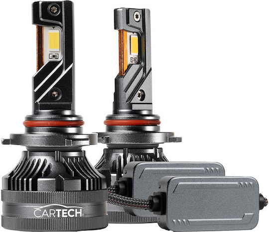 Cartech Lampen Auto HB3 LED 6500K Kaltes Weiß 100W 1Stück
