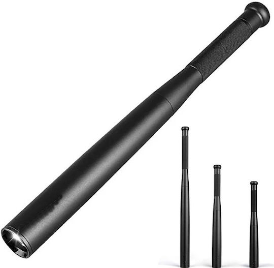 Baston de Baseball Lanternă LED 49 Cm Autoapărare