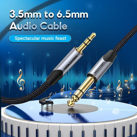 Vention Cable 6.3mm male - 3.5mm male 3m BAUHI