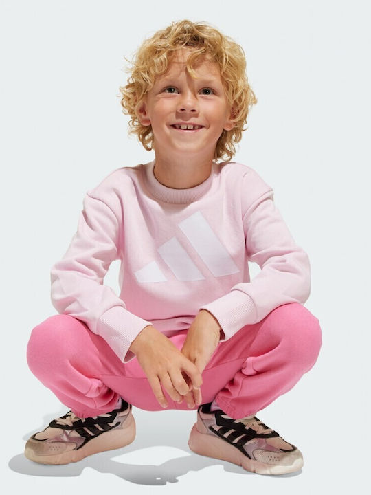 Kids Sweatpants Set Pink 2pcs Essentials