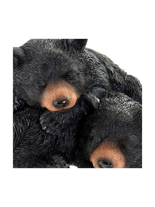 Sculpture Dkd Home Decor Bear Resin 2 Pcs 14 X 14 X 11 Cm