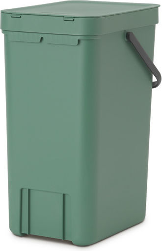 Brabantia Пластмасов Контейнер За отпадъци 16лт Зеленс
