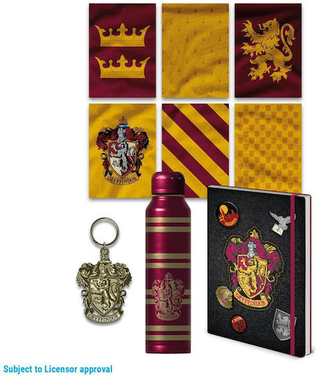 Harry Potter Colourful Crest Gryffindor Premium Gift Set