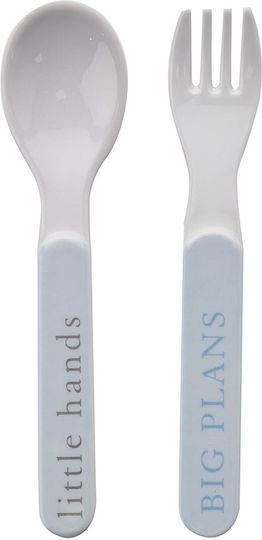 Bambino by Juliana Set de hrănire din Plastic Albastru 4buc