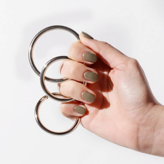 Crushious Set Ringe Schwanz Metall Silber 3Stück