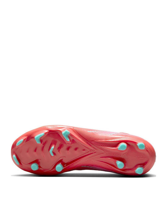 Jr Mercurial Vapor 16 Academy Fg Mg FG/MG Kids Soccer Cleats And Shoes Molded Fuchsia