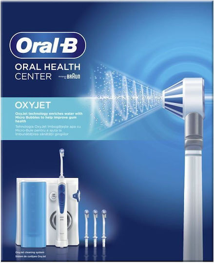 Oral-B Oxyjet Water Flosser Λευκό