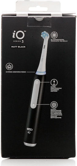Oral-B Io Series 3 Electric Toothbrush with Pressure Sensor Black