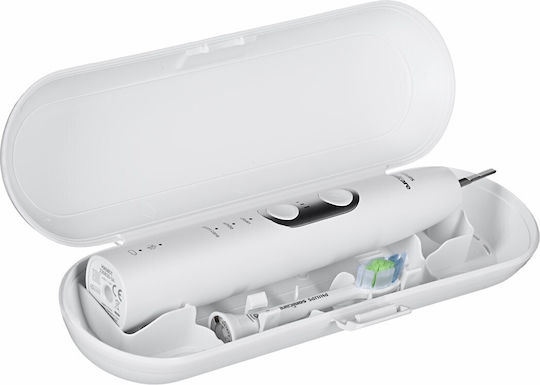 Philips Sonicare DiamondClean 9000 Electric Toothbrush with Timer, Pressure Sensor, and Travel Case White