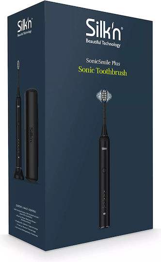 Silk'n Electric Toothbrush with Travel Case Black
