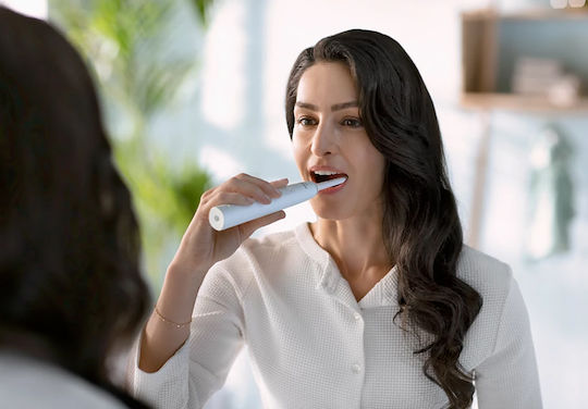 Philips Sonicare 3100 Ηλεκτρική Οδοντόβουρτσα με Χρονομετρητή και Αισθητήρα Πίεσης 2τμχ White Διπλή Συσκευασία