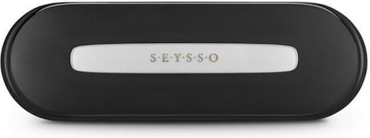 Seysso Elektrische Zahnbürste mit Drucksensor und Reisetasche Schwarz