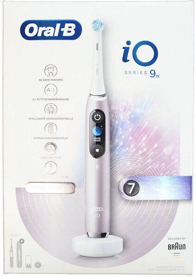 Oral-B iO Series 9 Електрическа Четка за Зъби Rose Quartz