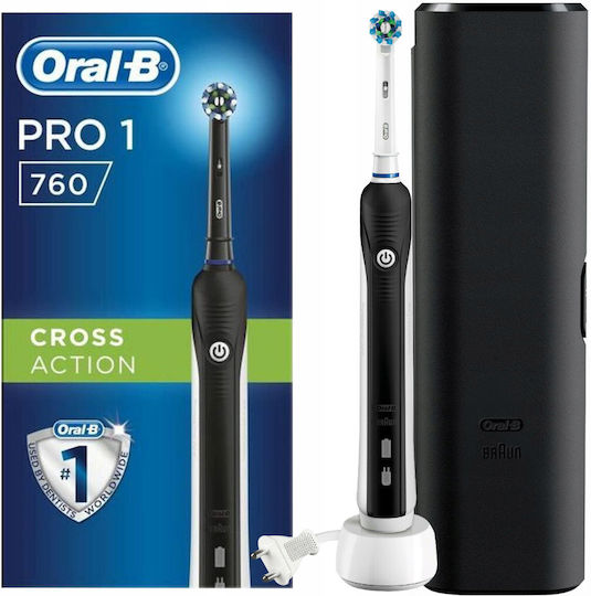 Oral-B PRO Electric Toothbrush with Travel Case Black
