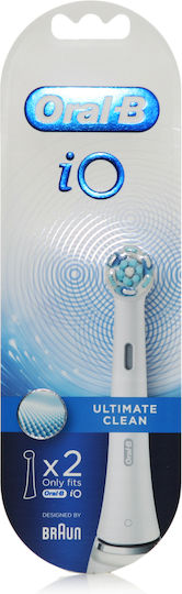 Oral-B iO Ultimate Clean Electric Toothbrush Replacement Heads 2pcs